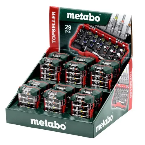 Набір біт Metabo (25 мм, 50 мм, 29 шт.) (626710000) - PRORAB image-1