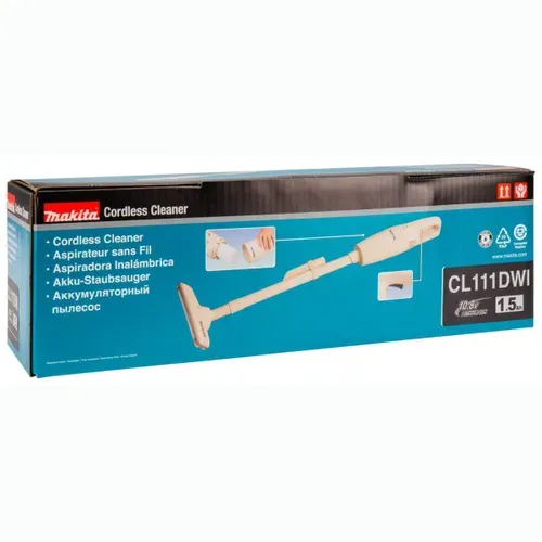 Акумуляторний пилосос Makita CL111DWI (10.8 В, 1.5 А*год, 0.6 л) - PRORAB image-4