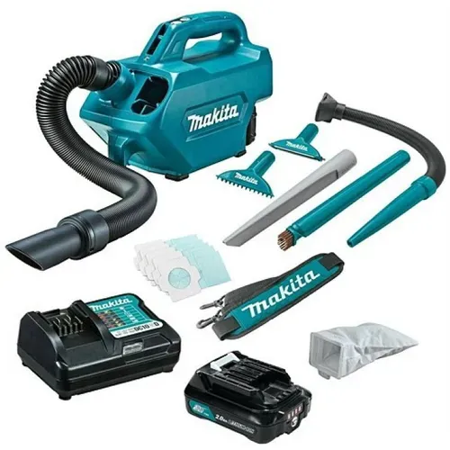 Акумуляторний пилосос Makita CL121DWA (10.8 В, 2 А*год, 0.5 л) - PRORAB