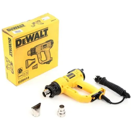 Технічний фен DeWALT D26414 (2 кВт, 650 л/хв) - PRORAB