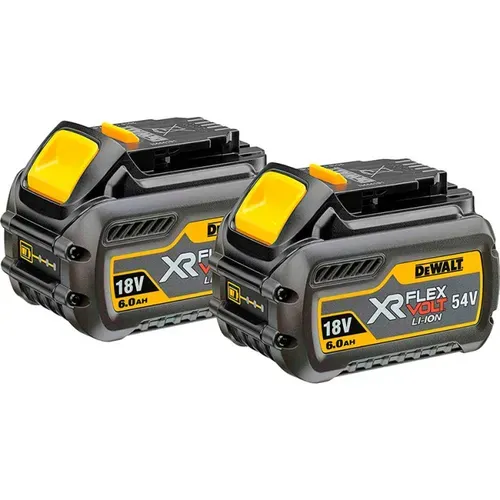 Зарядний пристрій DeWALT DCB132 + акумулятори XR FlexVolt (Li-Ion, 18 В / 54 В) - PRORAB image-1