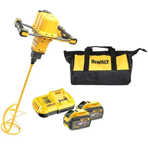 Акумуляторний міксер DeWALT DCD240X2 (2х54 В, 9 А*год) - PRORAB