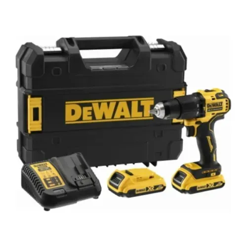 Акумуляторний ударний дриль-шуруповерт DeWALT DCD709D2T (2х18 В, 2 А*год, 65 Н*м) - PRORAB