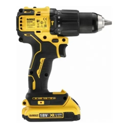 Акумуляторний ударний дриль-шуруповерт DeWALT DCD709D2T (2х18 В, 2 А*год, 65 Н*м) - PRORAB image-5