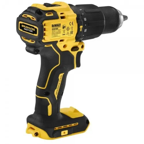 Акумуляторний ударний дриль-шуруповерт DeWALT DCD709N (18 В, без АКБ, 65 Н*м) - PRORAB image-2