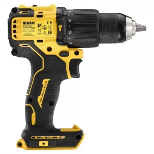 Акумуляторний ударний дриль-шуруповерт DeWALT DCD709N (18 В, без АКБ, 65 Н*м) - PRORAB image-3