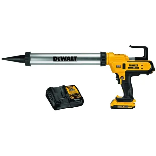 Акумуляторний пістолет для герметика DeWALT DCE580D1 (18 В, 2 А*год, 2.5 кН) - PRORAB image-2