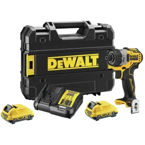 Акумуляторний шуруповерт DeWALT DCF601D2 (12 В, 2х2 А*год, 8 Н*м) - PRORAB