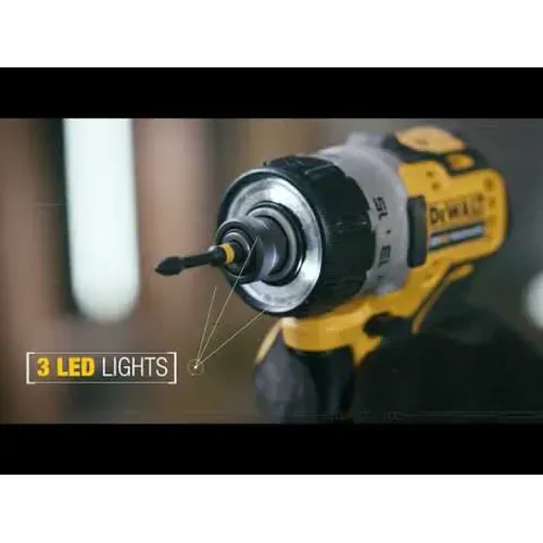 Акумуляторний шуруповерт DeWALT DCF601D2 (12 В, 2х2 А*год, 8 Н*м) - PRORAB image-1