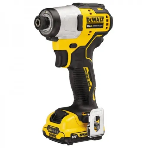 Акумуляторний ударний шуруповерт DeWALT DCF801D2 (12 В, 2х2 А*год, 163 Н*м) - PRORAB image-1