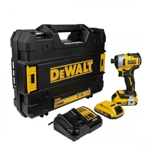 Акумуляторний ударний шуруповерт DeWALT DCF809D2T (18 В, 2х2 А*год, 190 Н*м) - PRORAB