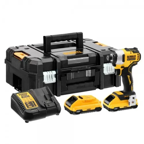 Акумуляторний ударний шуруповерт DeWALT DCF809D2T (18 В, 2х2 А*год, 190 Н*м) - PRORAB image-2