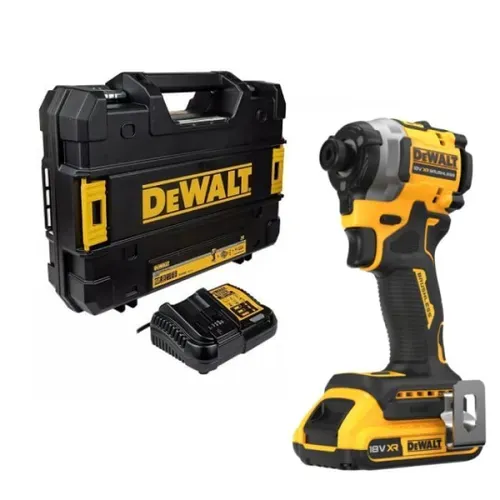 Акумуляторний ударний шуруповерт DeWALT DCF850D2T (18 В, 2 А*год, 206 Н*м) - PRORAB