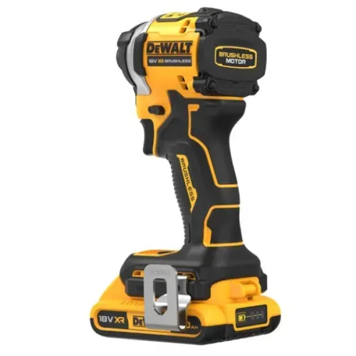 Акумуляторний ударний шуруповерт DeWALT DCF850D2T (18 В, 2 А*год, 206 Н*м) - PRORAB image-1