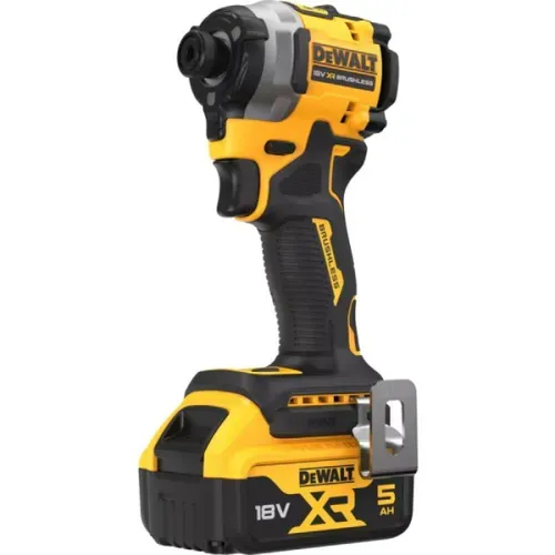 Акумуляторний ударний шуруповерт DeWALT DCF850P2T (18 В, 5 А*год, 206 Н*м) - PRORAB image-1