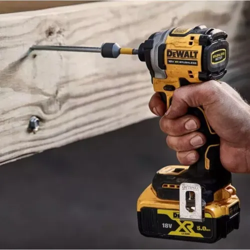 Акумуляторний ударний шуруповерт DeWALT DCF850P2T (18 В, 5 А*год, 206 Н*м) - PRORAB image-6