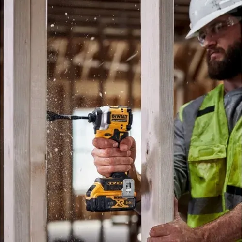 Акумуляторний ударний шуруповерт DeWALT DCF850P2T (18 В, 5 А*год, 206 Н*м) - PRORAB image-9