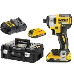 Акумуляторний ударний шуруповерт DeWALT DCF887D2 (2х18 В, 2 А*год, 205 Н*м) - PRORAB image-3