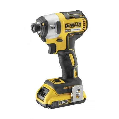 Акумуляторний ударний шуруповерт DeWALT DCF887D2 (2х18 В, 2 А*год, 205 Н*м) - PRORAB image-1