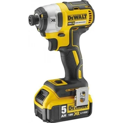 Акумуляторний ударний шуруповерт DeWALT DCF887P2 (2х18 В, 5 А*год, 205 Н*м) - PRORAB image-1