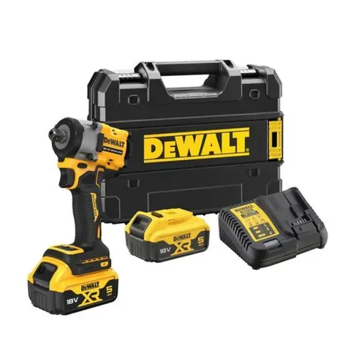 Гайковерт ударний акумуляторний DeWALT DCF922D2T (18 В, 2х2 А*год, ЗП) - PRORAB image-1