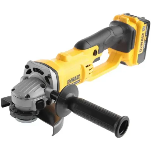 Акумуляторна кутова шліфмашина DeWALT DCG412M2 (18 В, 2х4 А*год, 125 мм) - PRORAB image-4