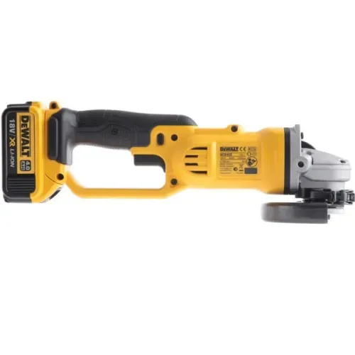 Акумуляторна кутова шліфмашина DeWALT DCG412M2 (18 В, 2х4 А*год, 125 мм) - PRORAB image-5