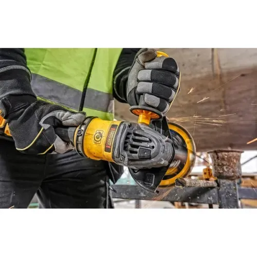 Акумуляторна кутова шліфмашина DeWALT DCG418NT (54 В, без АКБ, 125 мм) - PRORAB image-5