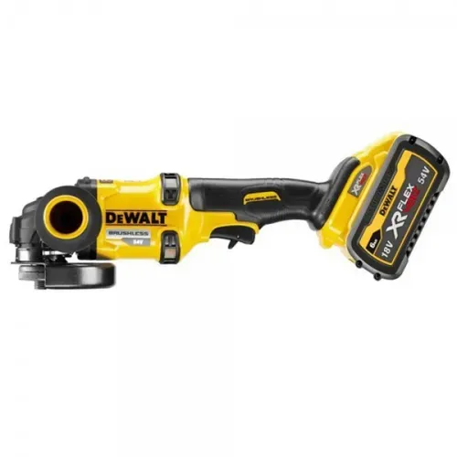 Акумуляторна кутова шліфмашина DeWALT DCG418T2 (54 В, 2х2 А*год, 125 мм) - PRORAB image-2