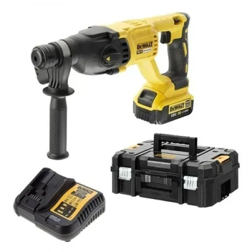 Акумуляторний перфоратор DeWALT DCH133M1 (18 В, 4 А*год, 2.6 Дж) - PRORAB