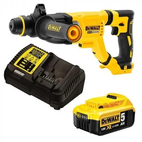 Акумуляторний перфоратор DeWALT DCH263P1 (18 В, 5 А*год, 3 Дж) - PRORAB