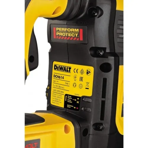 Акумуляторний перфоратор DeWALT DCH614N (54 В, без АКБ, 10.5 Дж) - PRORAB image-2