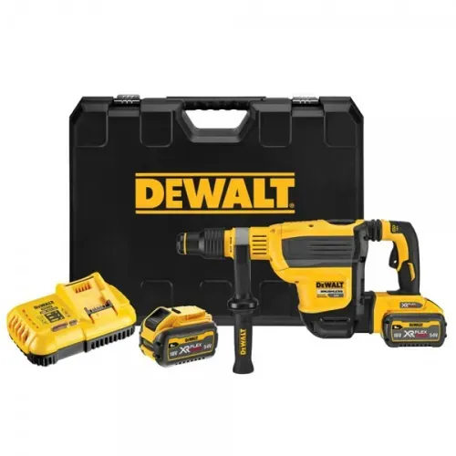 Акумуляторний перфоратор DeWALT DCH614X2 (54 В, 2х3 А*год, 10.5 Дж) - PRORAB