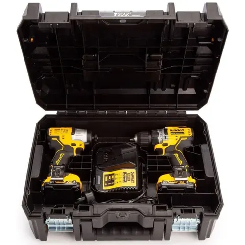 Дриль-шуруповерт DeWALT DCD701 + ударний гайковерт DeWALT DCF801 (DCK2110L2T) - PRORAB image-3