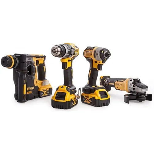 Шуруповерт DeWALT DCD796 + гайковерт DeWALT DCF887 + перфоратор DeWALT DCH273 + болгарка DeWALT DCG405 (DCK422P3) - PRORAB image-2