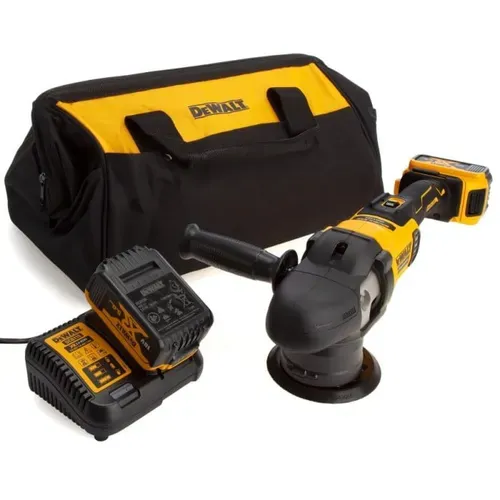 Акумуляторна полірувальна машина DeWALT DCM848P2 (2х18 В, 5 А*год) - PRORAB image-1