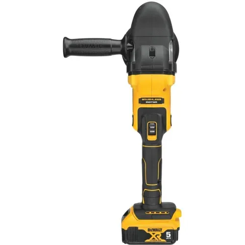 Акумуляторна полірувальна машина DeWALT DCM848P2 (2х18 В, 5 А*год) - PRORAB image-4