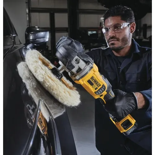 Акумуляторна полірувальна машина DeWALT DCM849P2 (2х18 В, 5 А*год) - PRORAB image-10