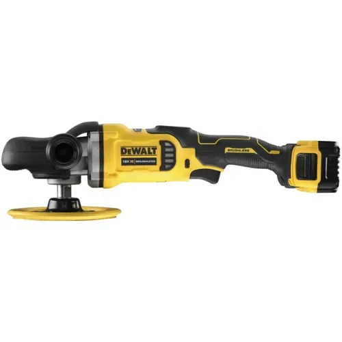 Акумуляторна полірувальна машина DeWALT DCM849P2 (2х18 В, 5 А*год) - PRORAB image-3