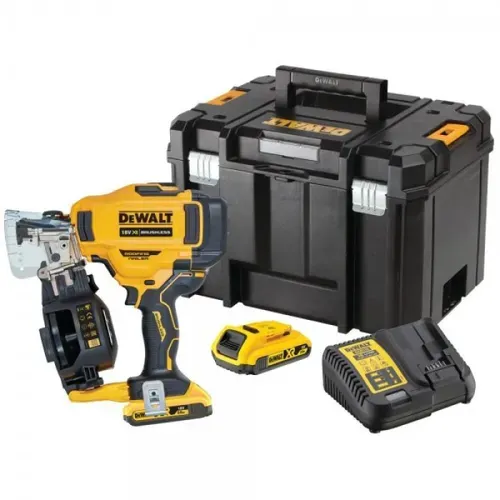 Пістолет цвяхозабивний акумуляторний DeWALT DCN45RND2 (2х18 В, 2 А*год, 45 мм) - PRORAB