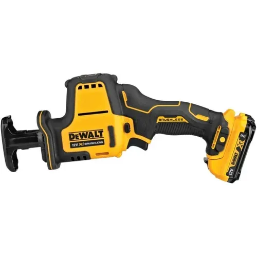 Акумуляторна шабельна пила DeWALT DCS312D2 (2х12 В, 2 А*год, 2800 ход/хв) - PRORAB image-2