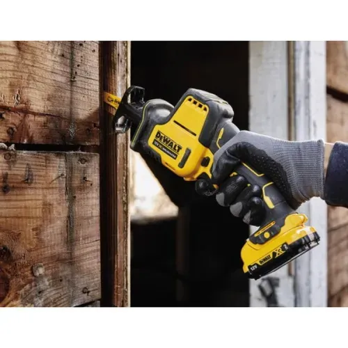 Акумуляторна шабельна пила DeWALT DCS312D2 (2х12 В, 2 А*год, 2800 ход/хв) - PRORAB image-7