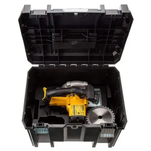 Пила дискова акумуляторна DeWALT DCS373NT (18 В, без АКБ, 140 мм) - PRORAB image-4