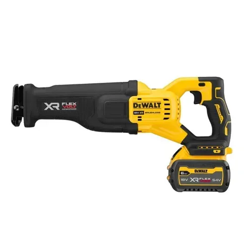 Акумуляторна шабельна пила DeWALT DCS386NT (18 В, без АКБ, 3000 ход/хв) - PRORAB image-4