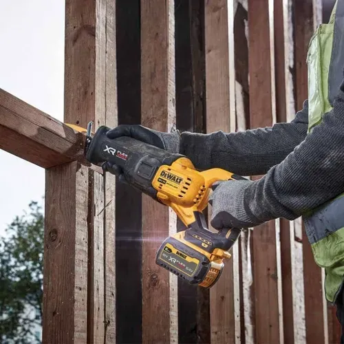 Акумуляторна шабельна пила DeWALT DCS386T1 (18 В, 6 А*год, 3000 ход/хв) - PRORAB image-4