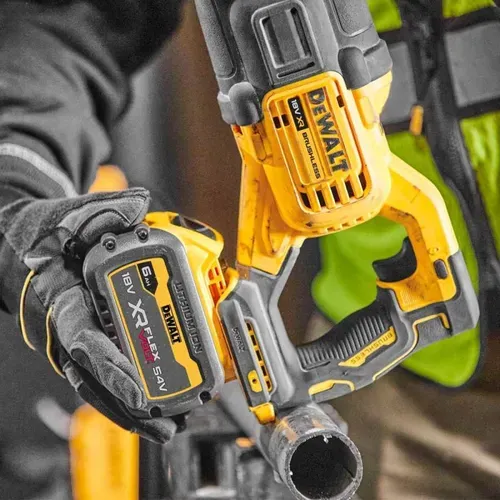 Акумуляторна шабельна пила DeWALT DCS386T1 (18 В, 6 А*год, 3000 ход/хв) - PRORAB image-6