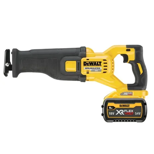 Акумуляторна шабельна пила DeWALT DCS389X2 (54 В, 3 А*год, 3000 ход/хв) - PRORAB image-1