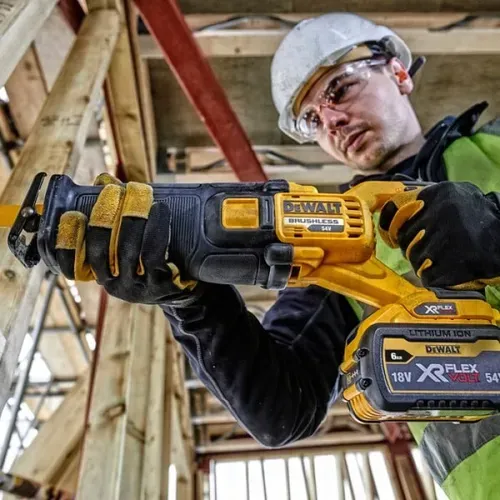 Акумуляторна шабельна пила DeWALT DCS389X2 (54 В, 3 А*год, 3000 ход/хв) - PRORAB image-5