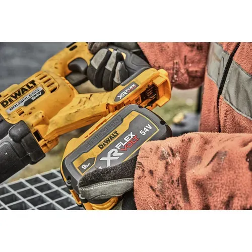 Акумуляторна шабельна пила DeWALT DCS389X2 (54 В, 3 А*год, 3000 ход/хв) - PRORAB image-8