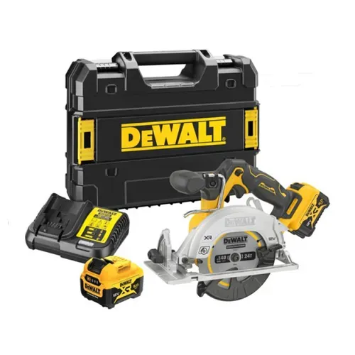 Акумуляторна дискова пила DeWALT DCS512P2 (12 В, 2х5 А*год, 140 мм) - PRORAB